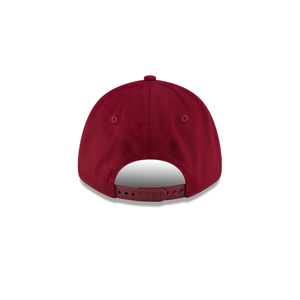 McLaren F1 Racing Hat - Essential Carmine Red 9Forty Formula 1 Snapback Cap - New Era